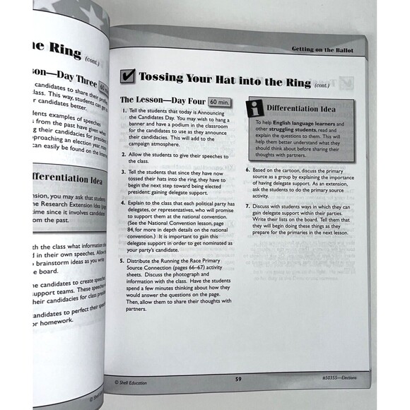 Elections Series: Elections : Grades 4-8  Color CD Included - Picture 5 of 11